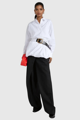 Altilde Ruch Buckle Shirt In White